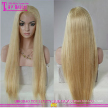 Wholesale blonde brazilian hair full lace wig hot sale blonde human hair full lace wig factory direct supply blonde wig